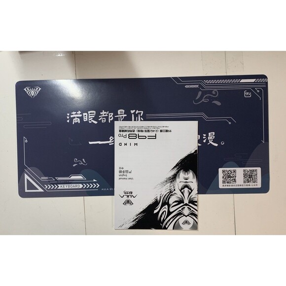 AULA F98 Wind Pro Wireless Mechanical Keyboard with Transparent Keycaps Hot Swap - Picture 6 of 6